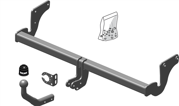 Hak holowniczy Brink 546800
