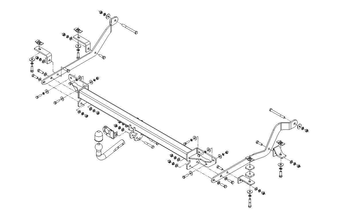 Hak holowniczy Autohak Citroen Jumper L4, L5 2021-