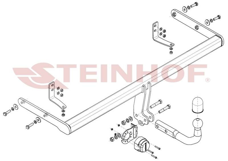 Hak holowniczy Steinhof Kia Stonic 2020-
