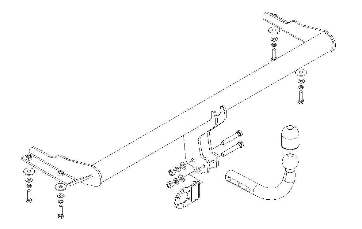 Hak holowniczy Autohak K06