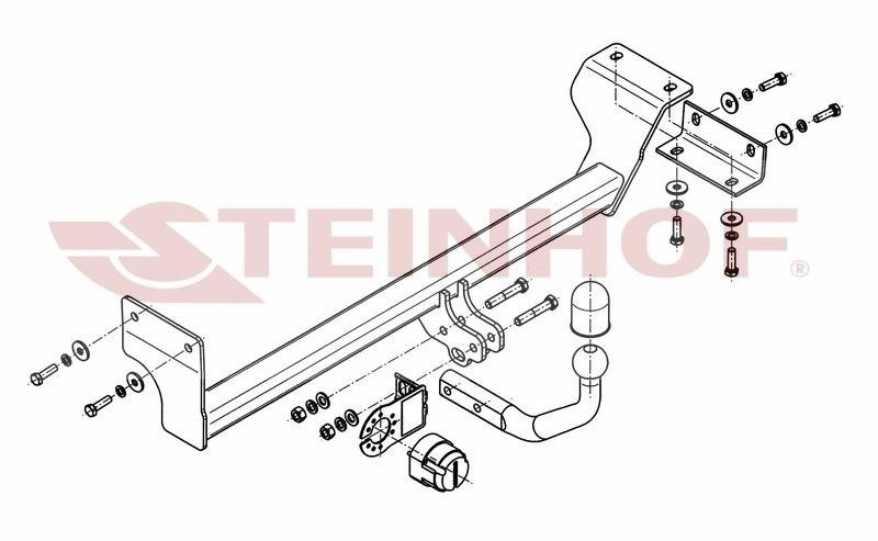 Hak holowniczy Steinhof K-037