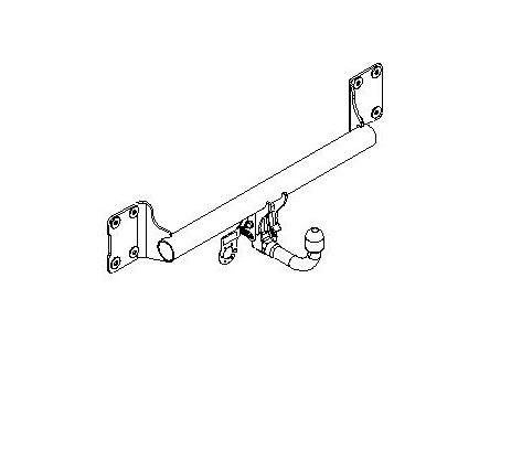 Hak holowniczy Autohak BMW X5 E70 03.2007-10.2013