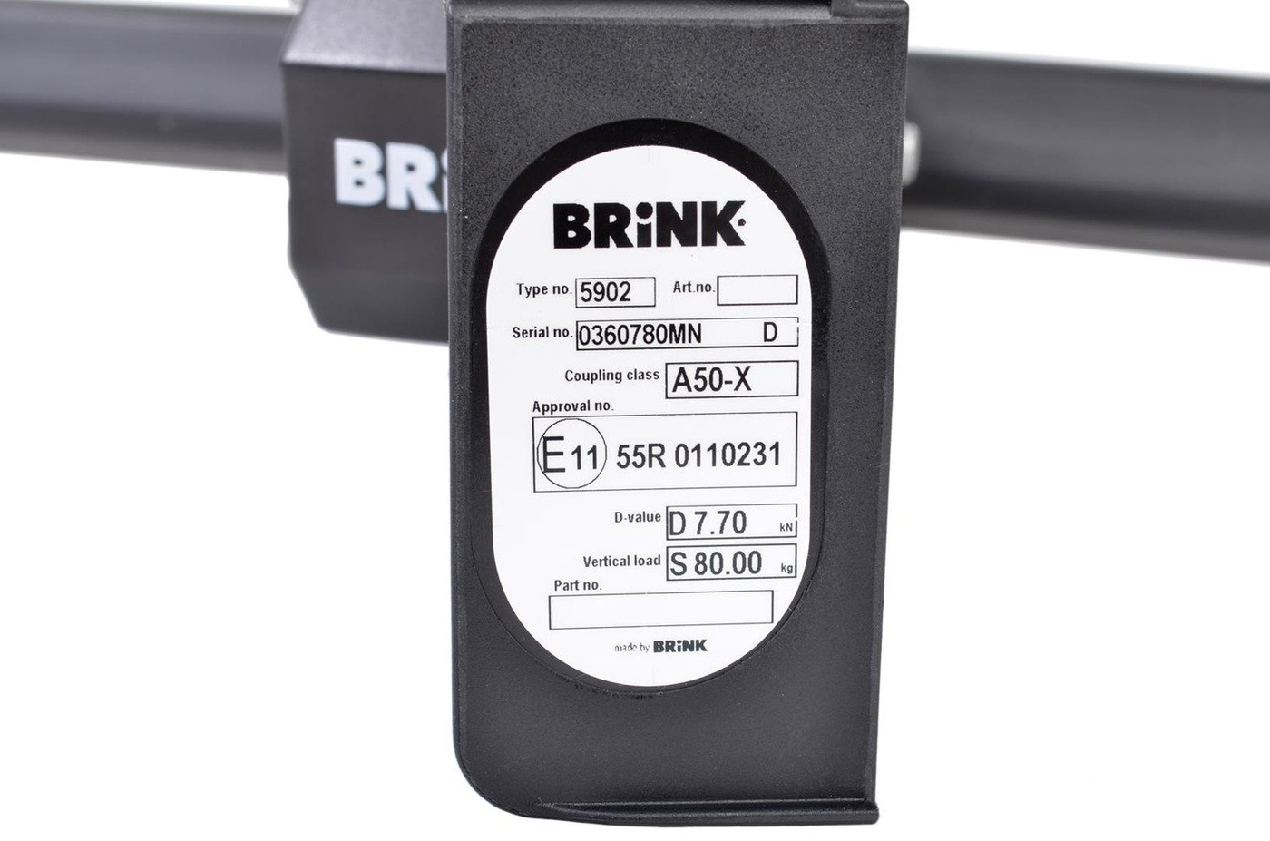 Hak holowniczy Brink 590200