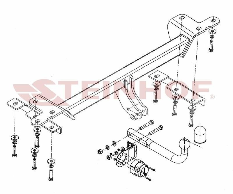 Hak holowniczy Steinhof S-403