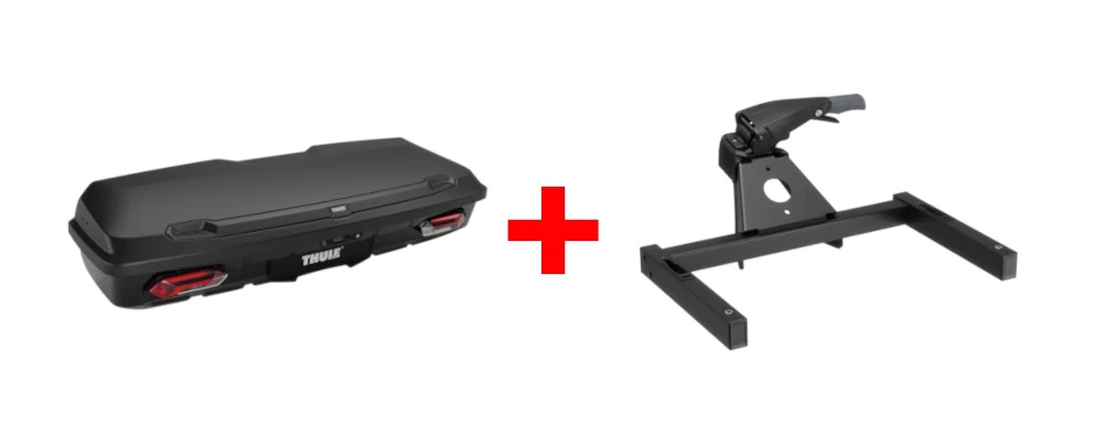 Box na hak holowniczy Thule Arcos XL 906600 / 906300 | 450 litrów