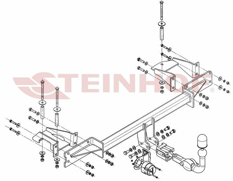 Hak holowniczy Steinhof O-175