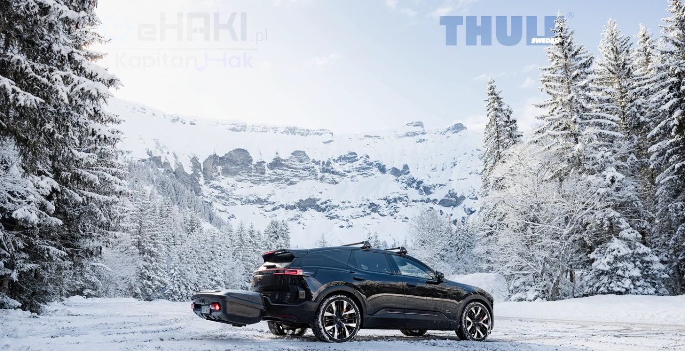 Box na hak holowniczy Thule Arcos XL 906600 / 906300 | 450 litrów