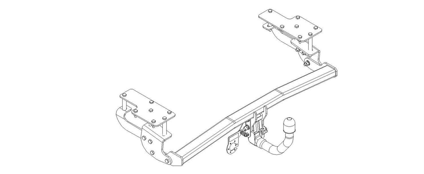 Hak holowniczy Autohak Suzuki SX4 4WD 06.2006-