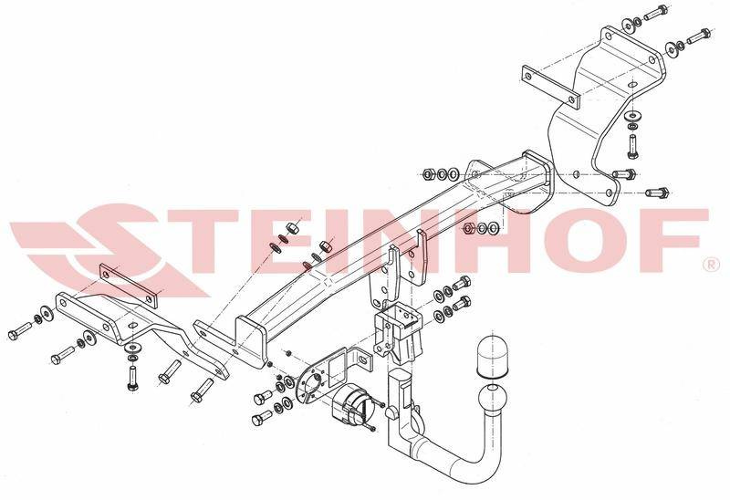 Hak holowniczy Steinhof Kia Ceed Kombi 2012-2018