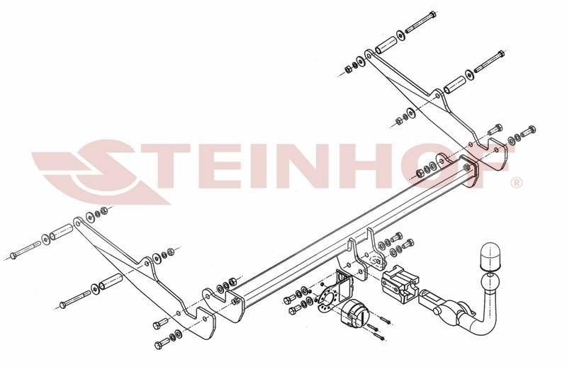 Hak holowniczy Steinhof R-030