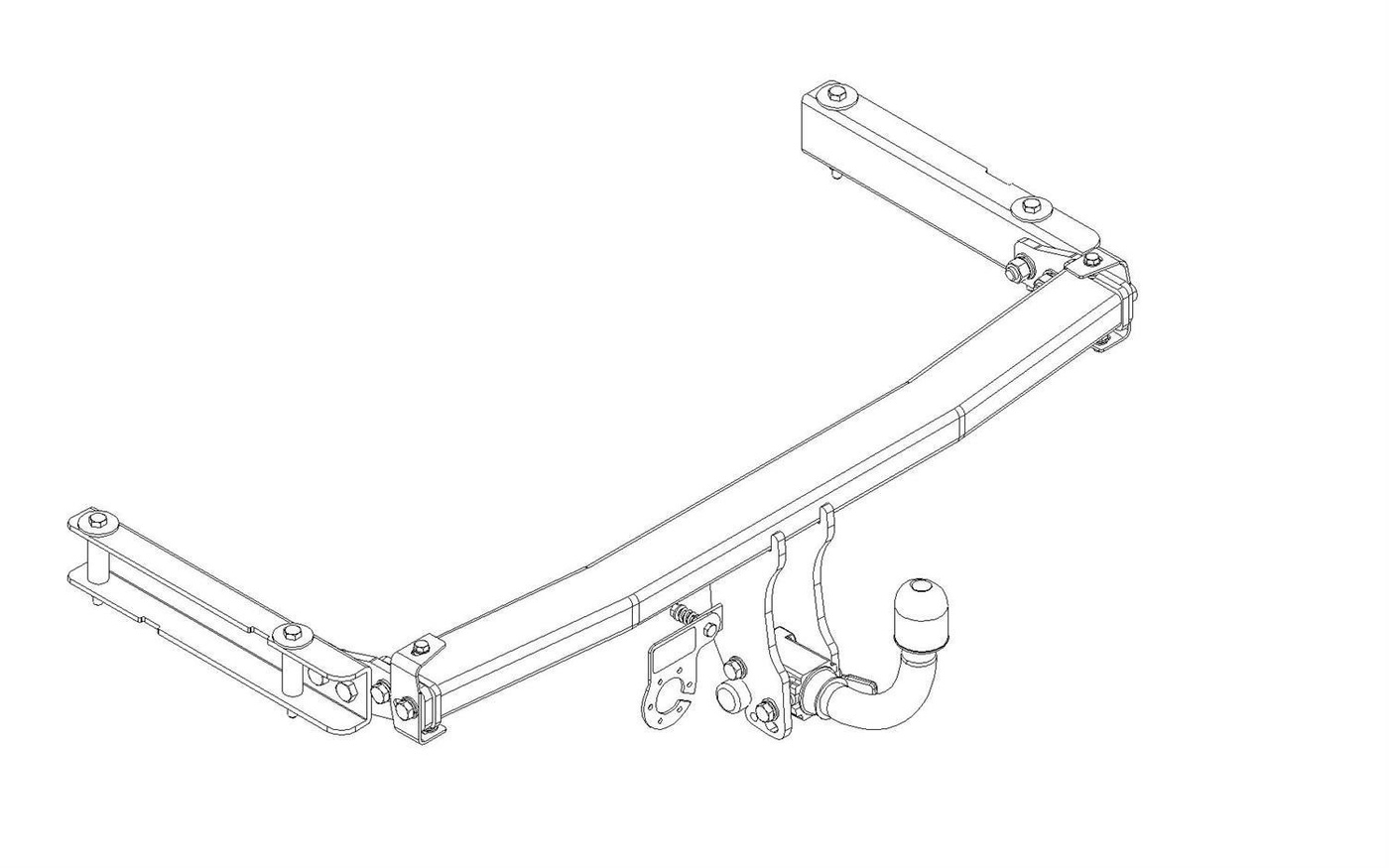 Hak holowniczy Autohak Audi A6 C5 Kombi 1998-2005