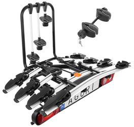 Bagażnik samochodowy Aguri Active Bike 3 | 4 rowery + smycz KapitanHak
