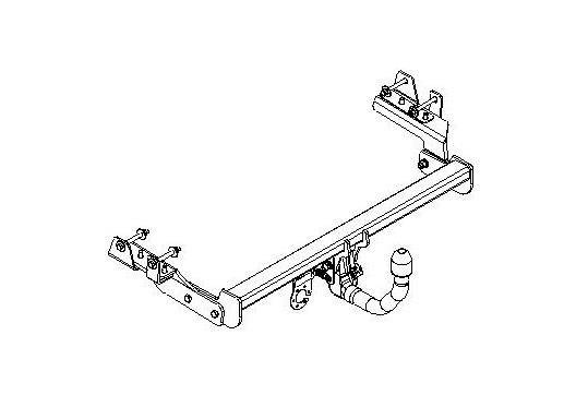 Hak holowniczy Autohak Mitsubishi Lancer Sedan 02.2008-