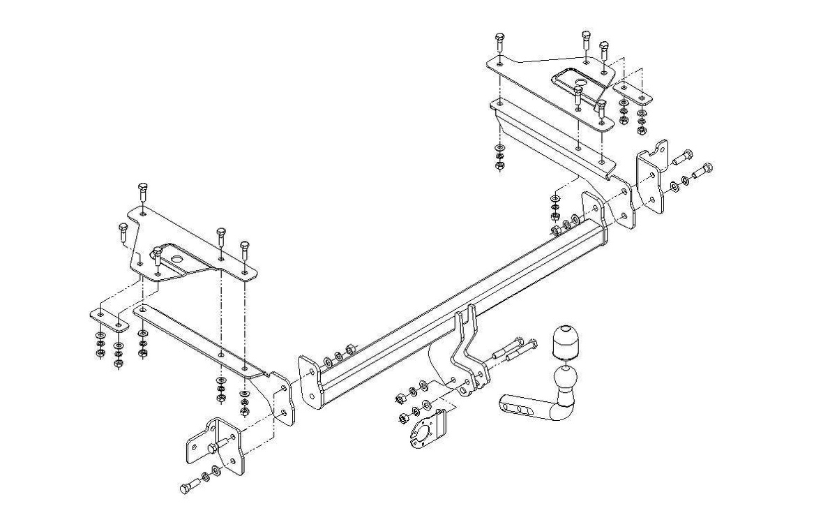 Hak holowniczy Autohak Y18