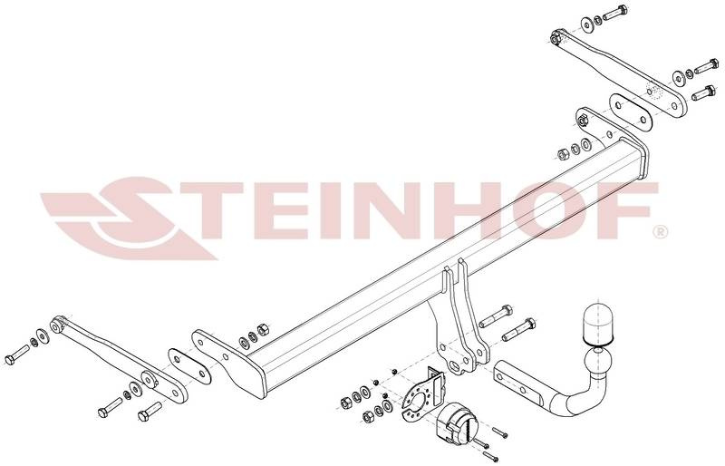 Hak holowniczy Steinhof Ford Focus IV Kombi 2018-