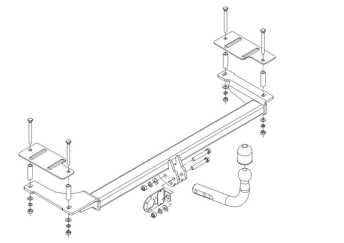 Hak holowniczy Autohak E011