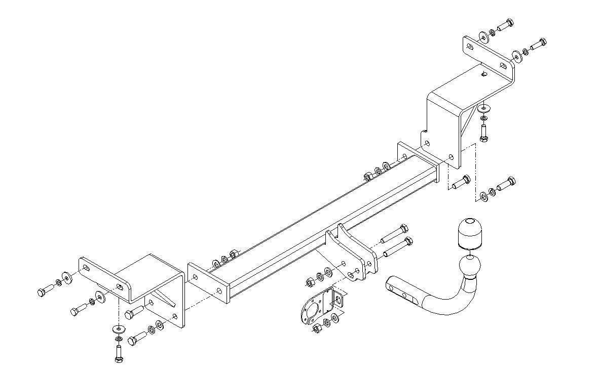 Hak holowniczy Autohak T53