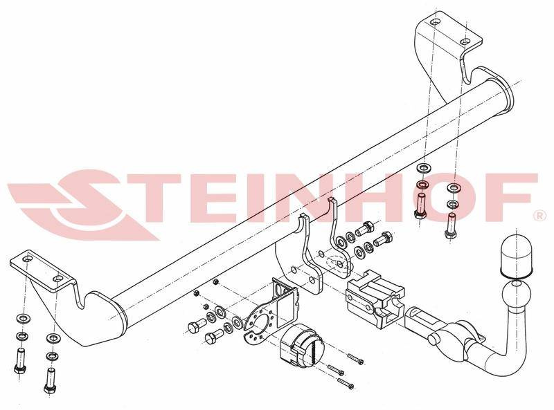 Hak holowniczy Steinhof T-103