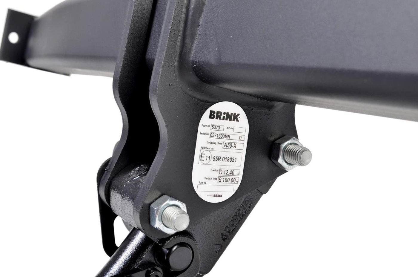 Hak holowniczy Brink VW Sharan II (7N) 2010-