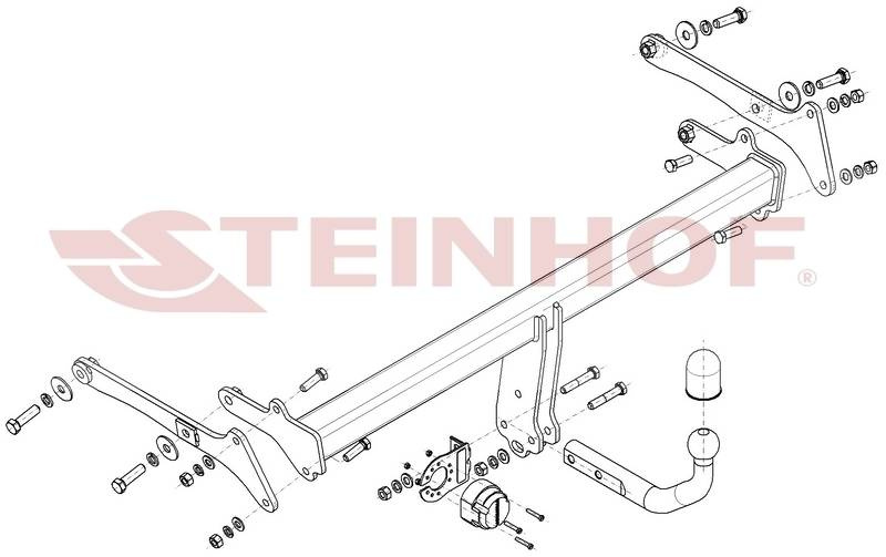 Hak holowniczy Steinhof Ford Kuga III 2019-