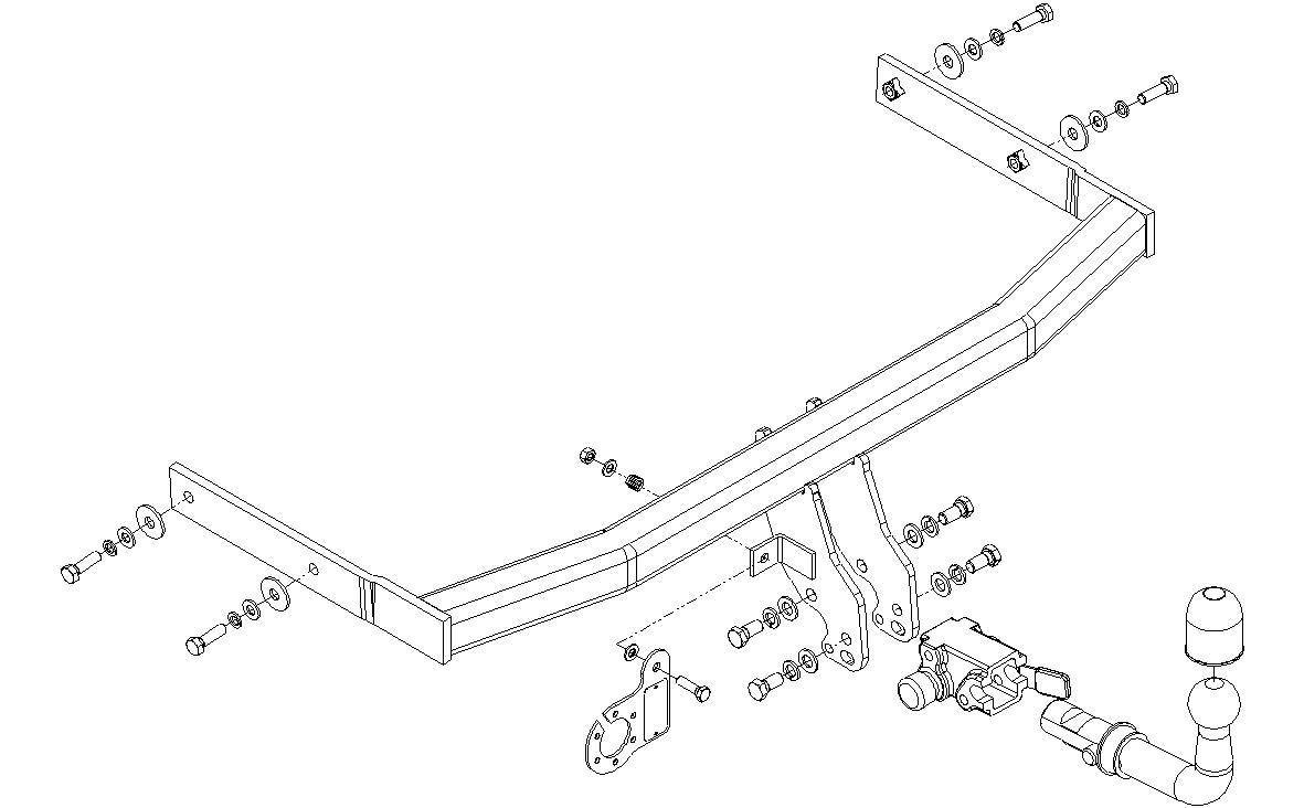 Hak holowniczy Autohak SEAT Cordoba (6L) 2003-2009