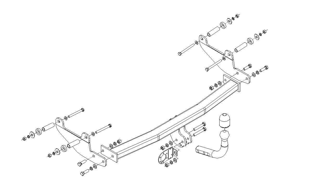 Hak holowniczy Autohak G50