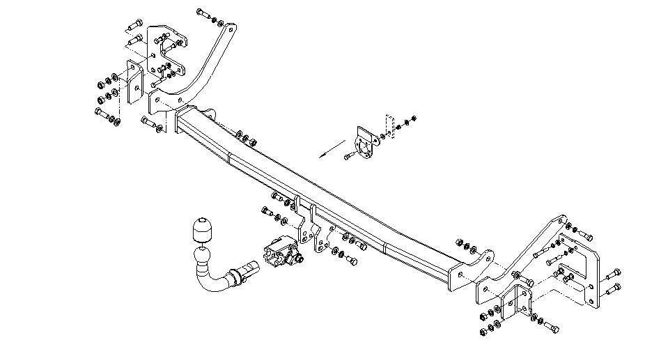 Hak holowniczy Autohak F29A