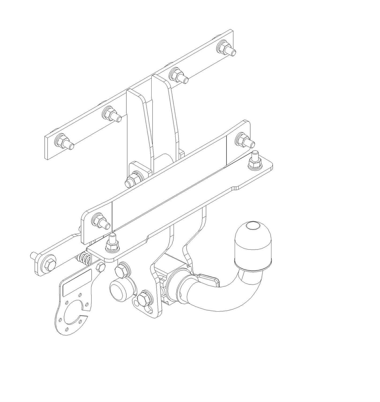 Hak holowniczy Autohak Volvo C30 2006-2012