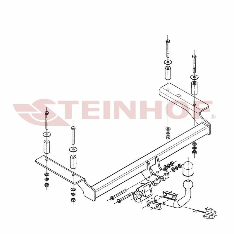 Hak holowniczy Steinhof C-250