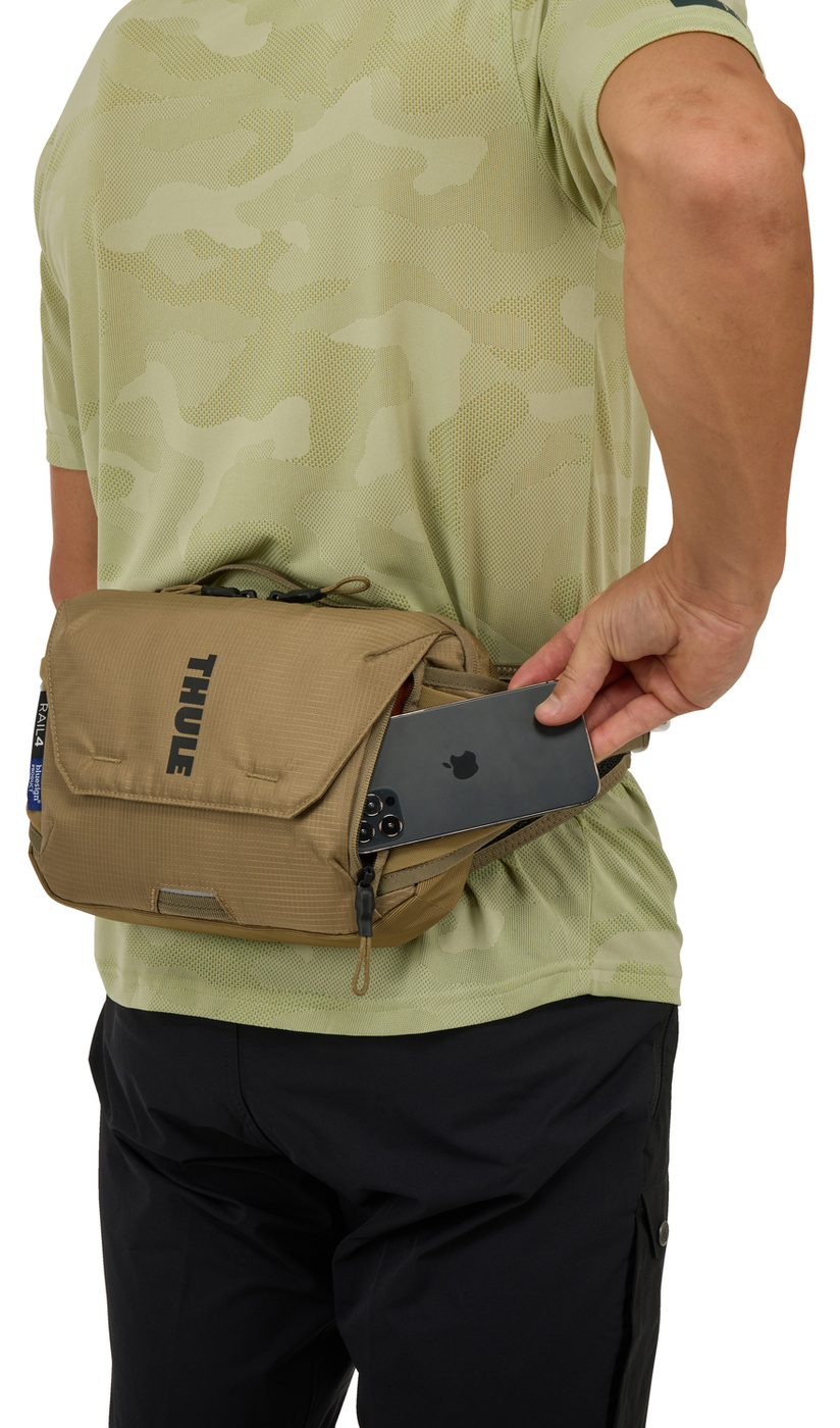 Thule Rail Hydra Hip Pack 4L Faded Khaki nerka rowerowa z bukłakiem 3205307