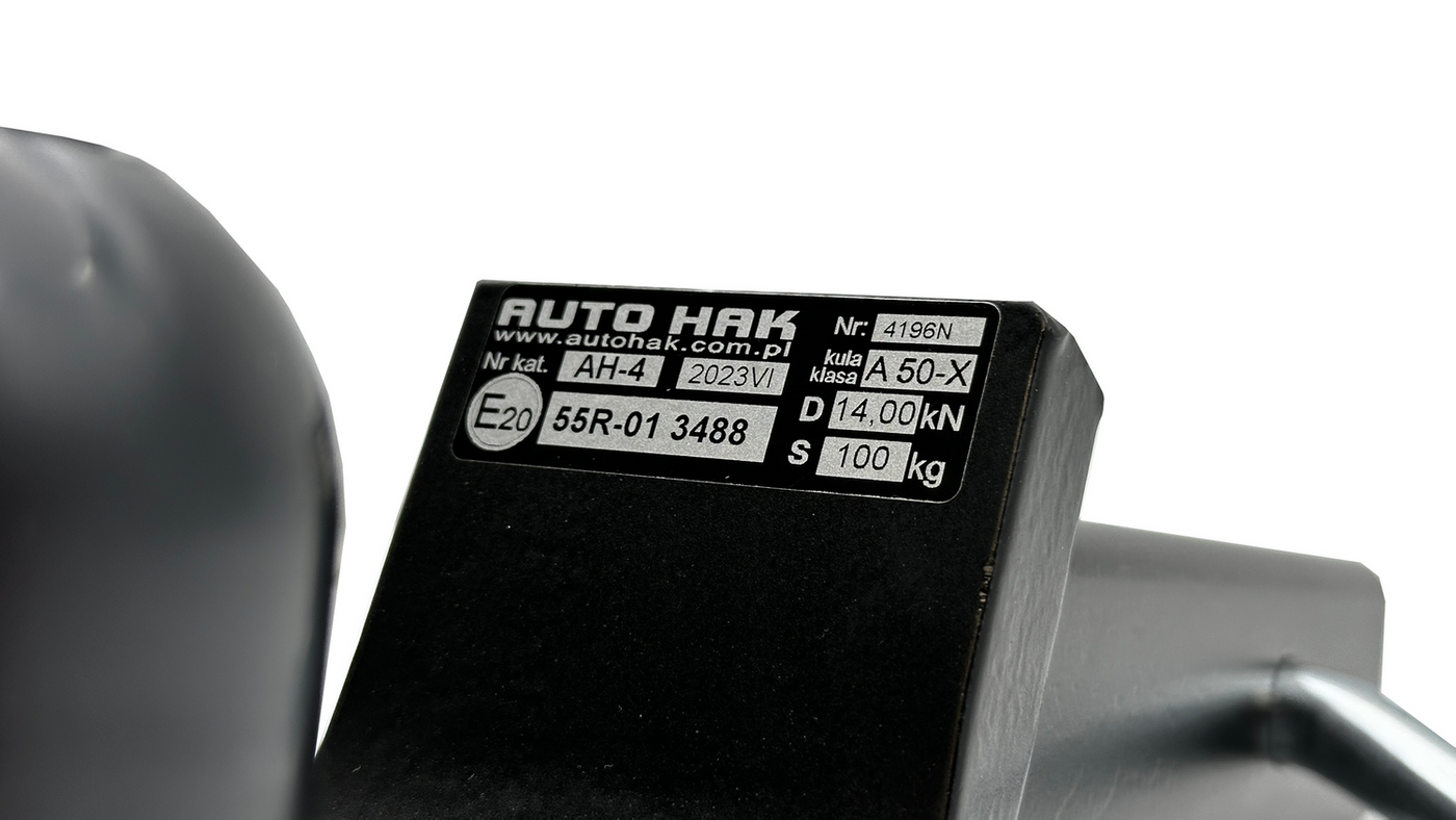 Kula adapter do haków USA AUTOHAK AH-4 