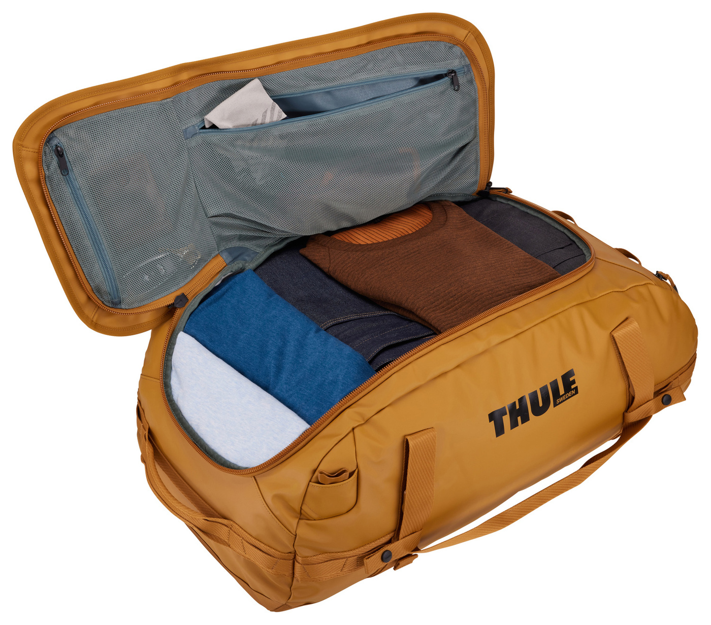 Torba podróżna Thule Chasm Recycled Duffel 70L - Golden  - 3204995