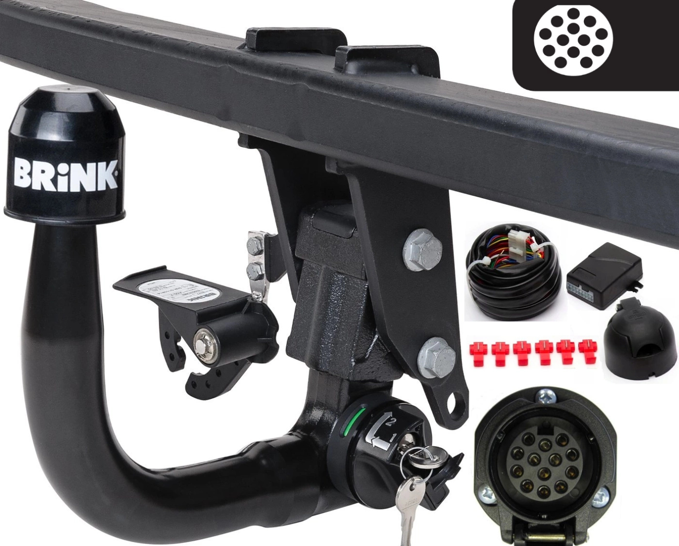 Hak holowniczy Brink RENAULT AUSTRAL 2022- + moduł 13-PIN