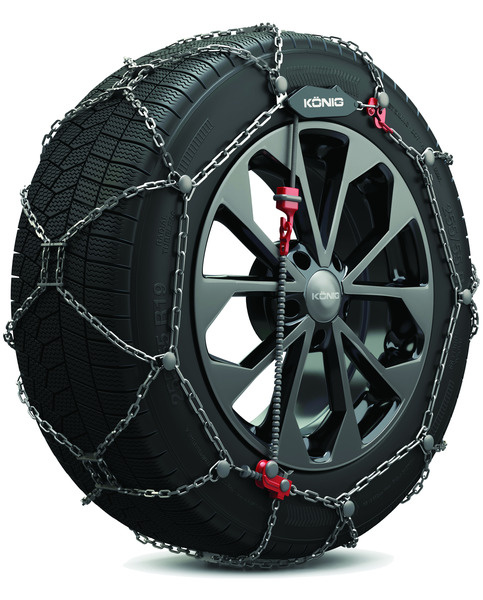 Łańcuchy śniegowe Konig XG-12 pro z napinaczem Grupa 247  235/45R20