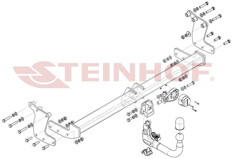 Hak holowniczy Steinhof H-291