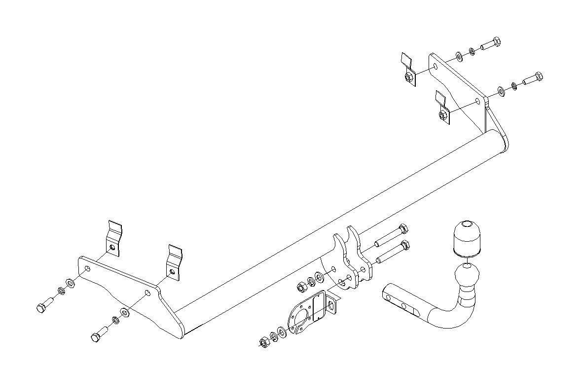 Hak holowniczy Autohak H05
