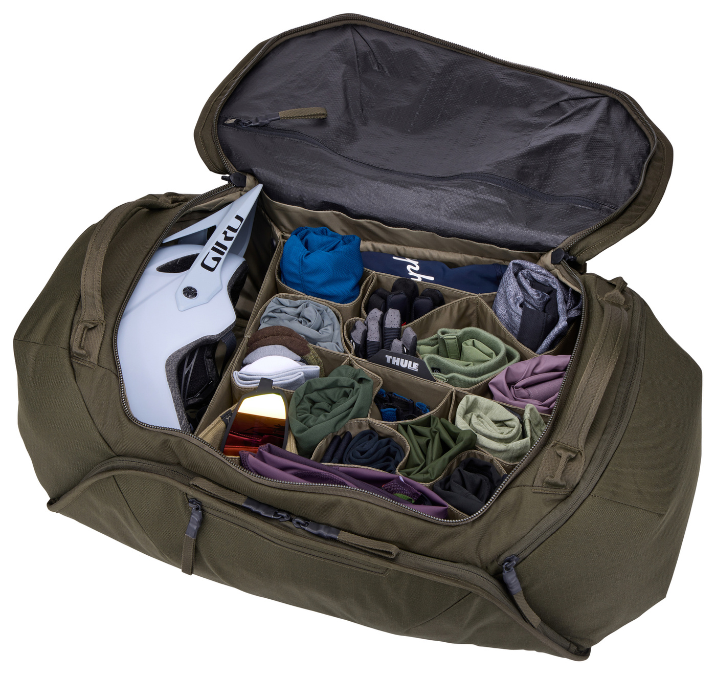 Torba / organizer Thule RoundTrip Bike Duffel 55L Deep Khaki - 3205173