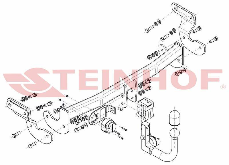 Hak holowniczy Steinhof K-044
