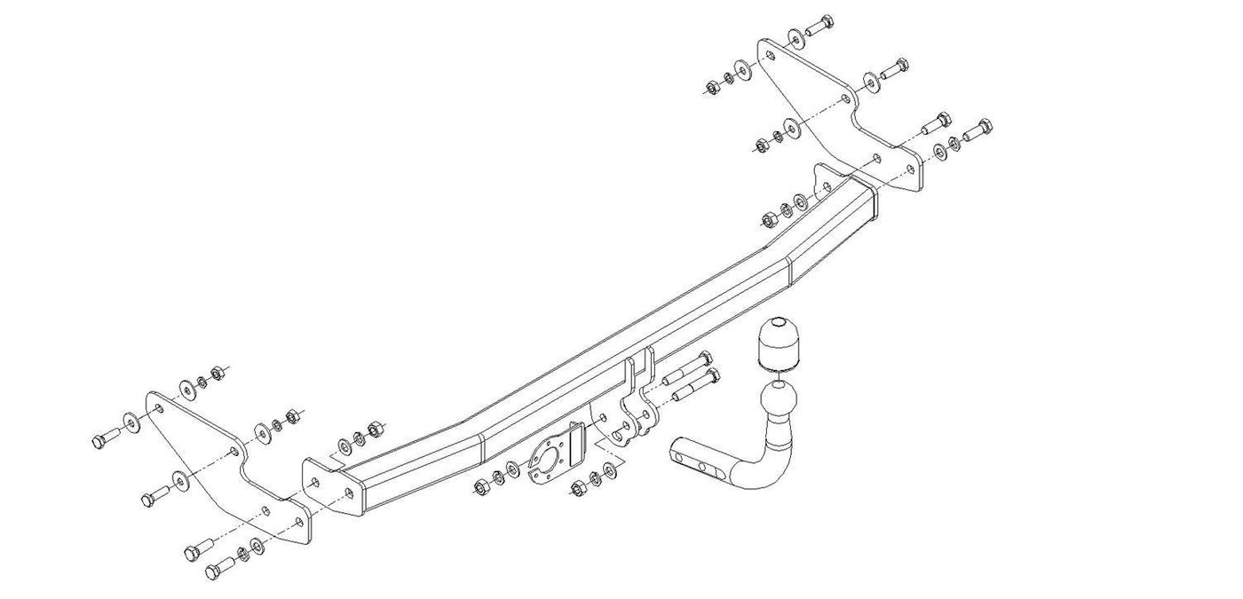 Hak holowniczy Autohak G71