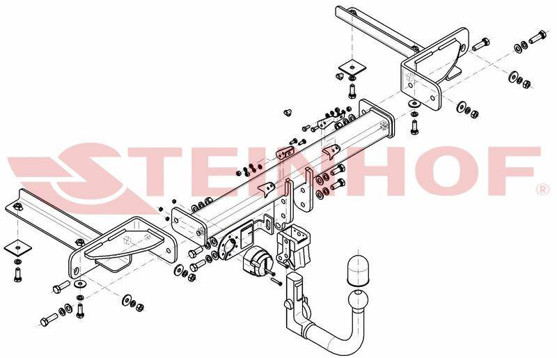 Hak holowniczy Steinhof O-104