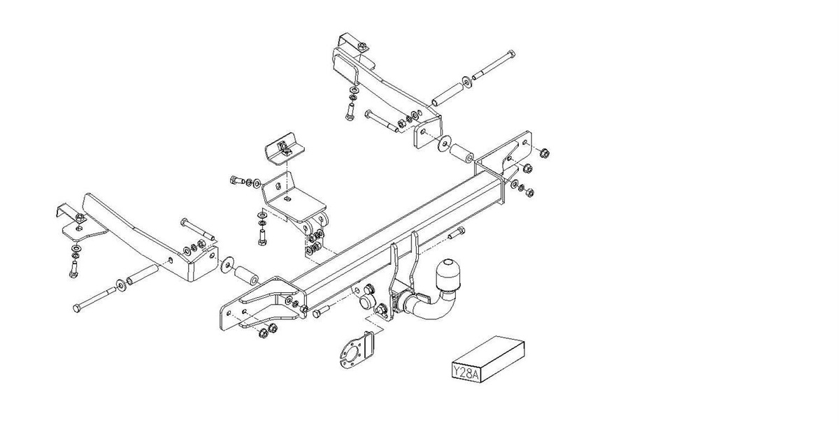 Hak holowniczy Autohak Y28A