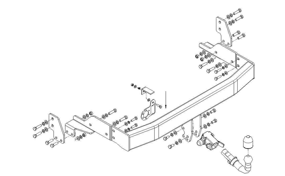Hak holowniczy Autohak T41A