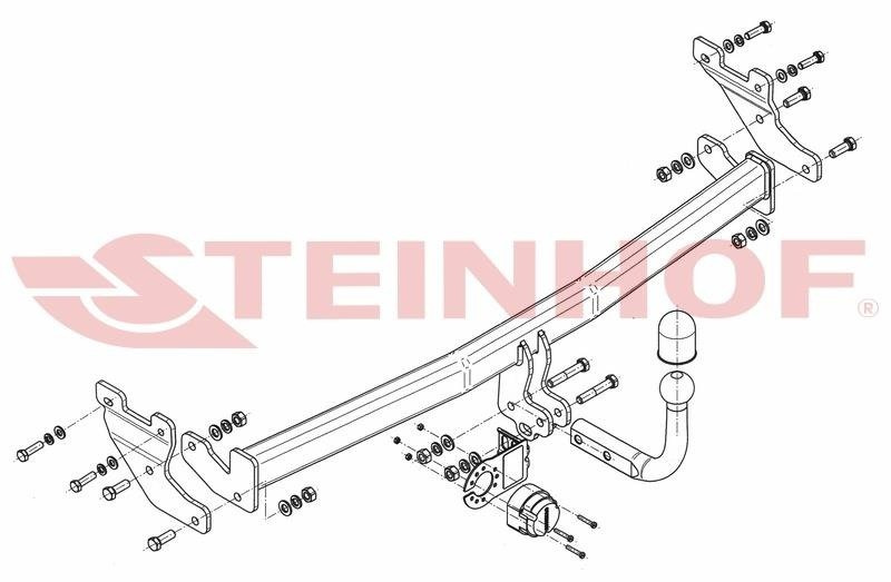 Hak holowniczy Steinhof H-234