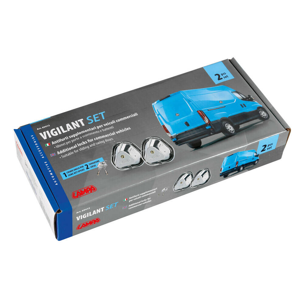 Lampa Vigilant 65412 | Zabezpieczenie antykradzieżowe do aut dostawczych