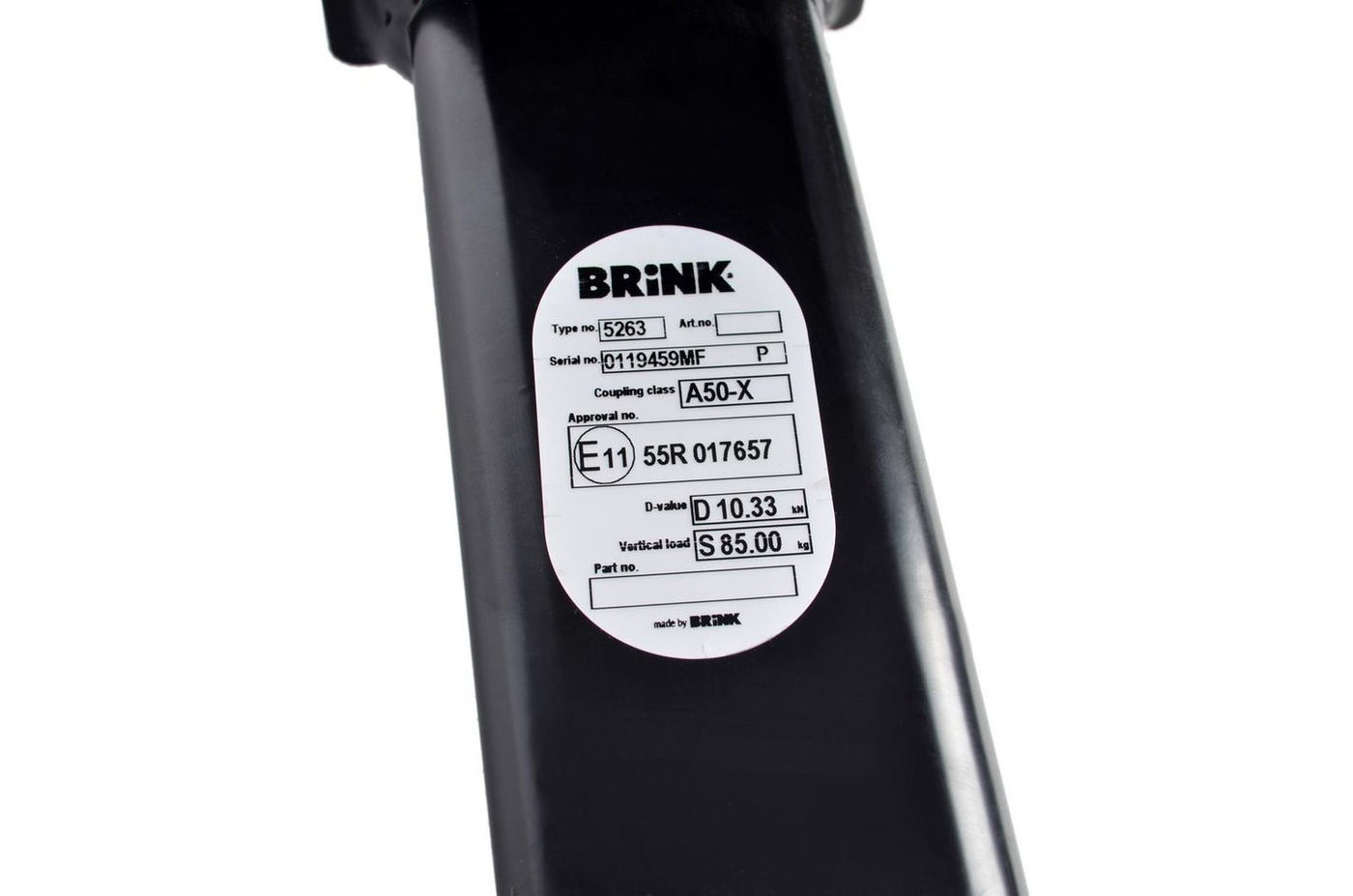 Hak holowniczy Brink 526400