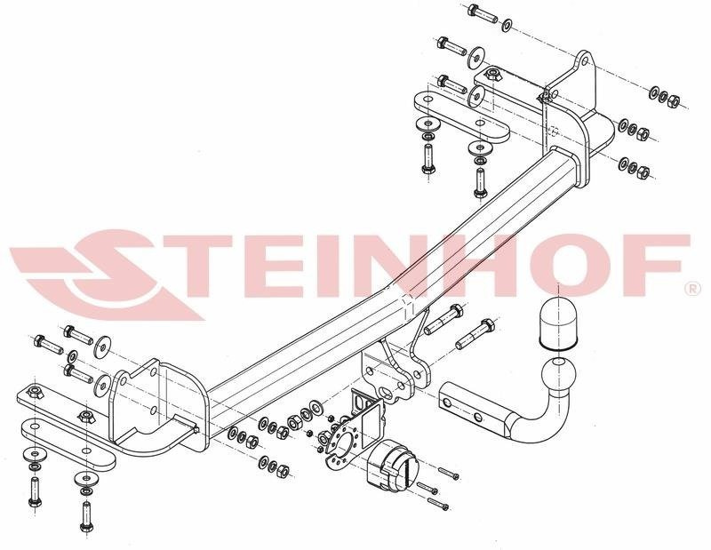 Hak holowniczy Steinhof Mazda Premacy 1999-2005