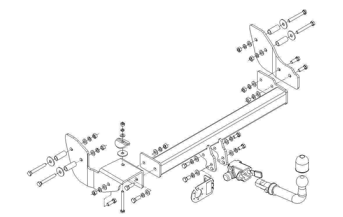 Hak holowniczy Autohak T10A