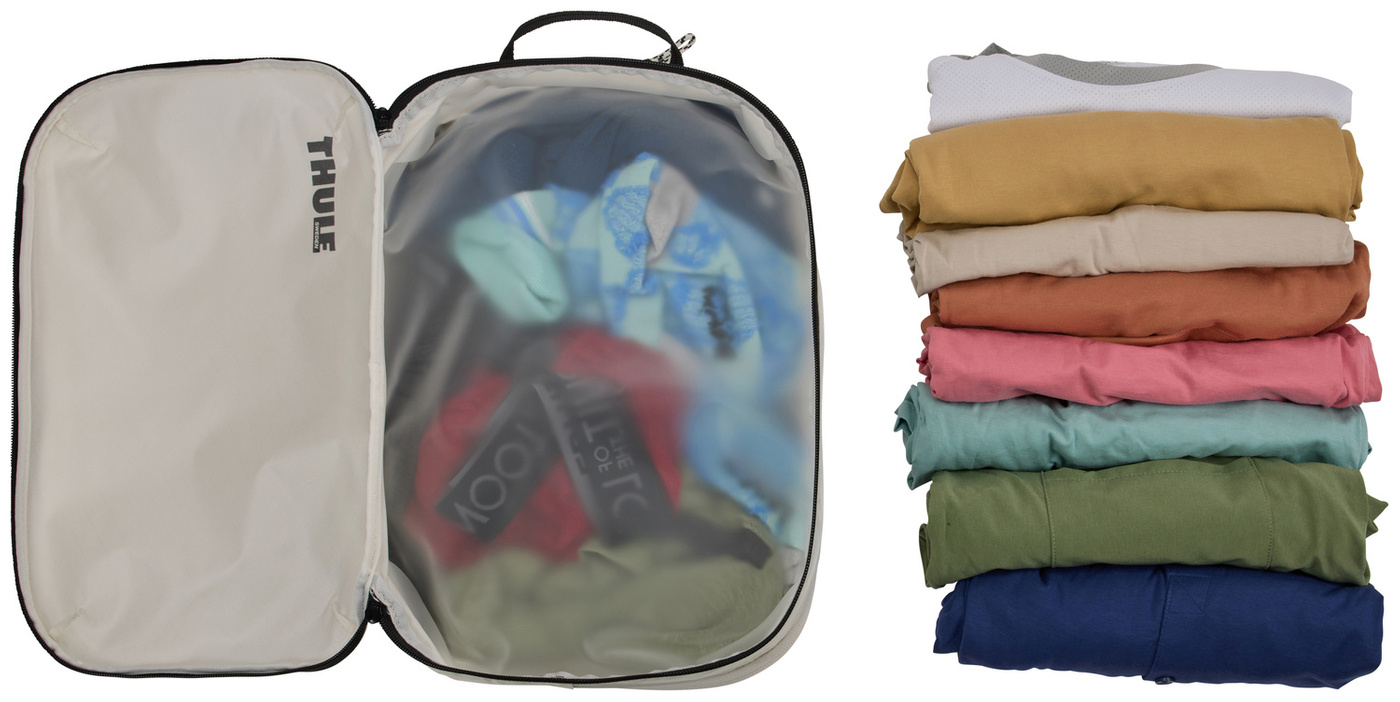 Podróżny pokrowiec kompresyjny Thule Clean/Dirty Packing Cube - White - 3204861