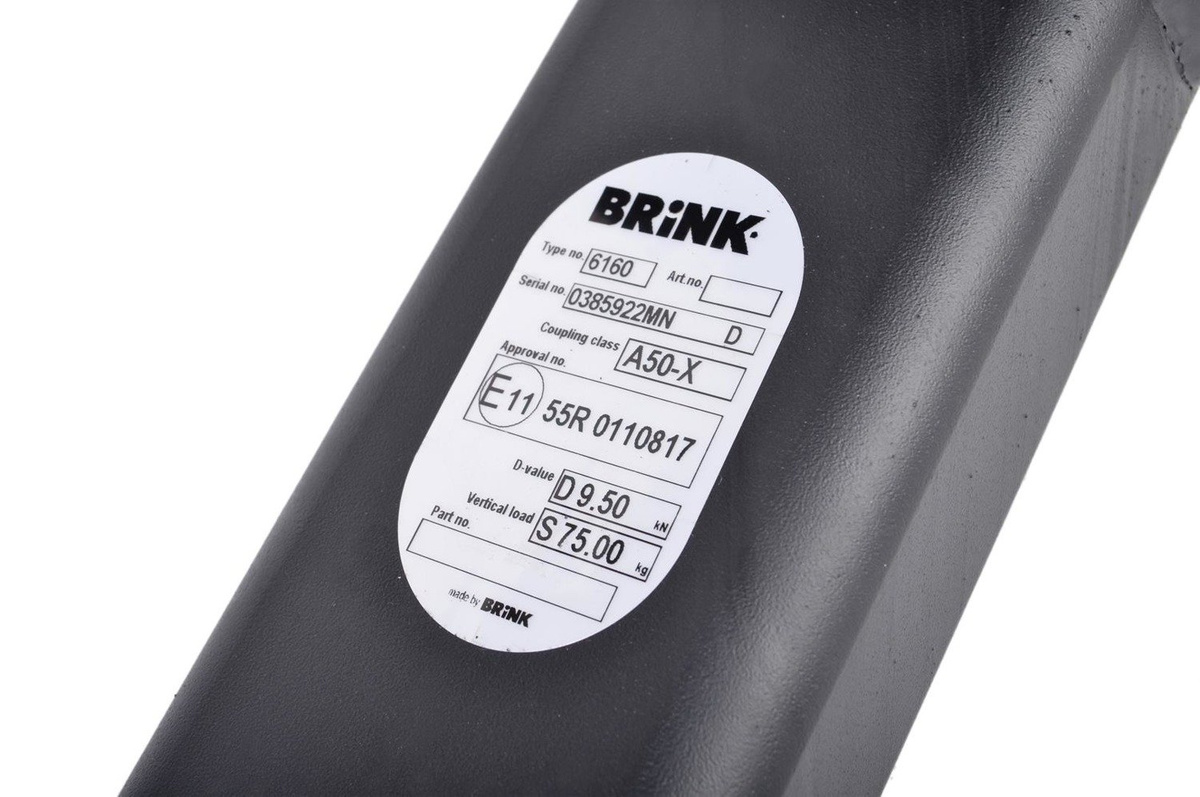 Hak holowniczy Brink 616000