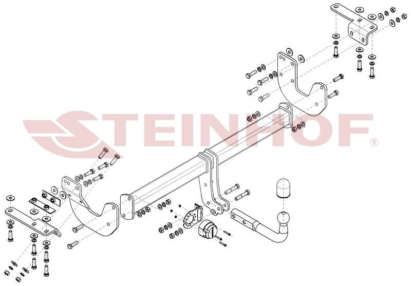 Hak holowniczy Steinhof R-051